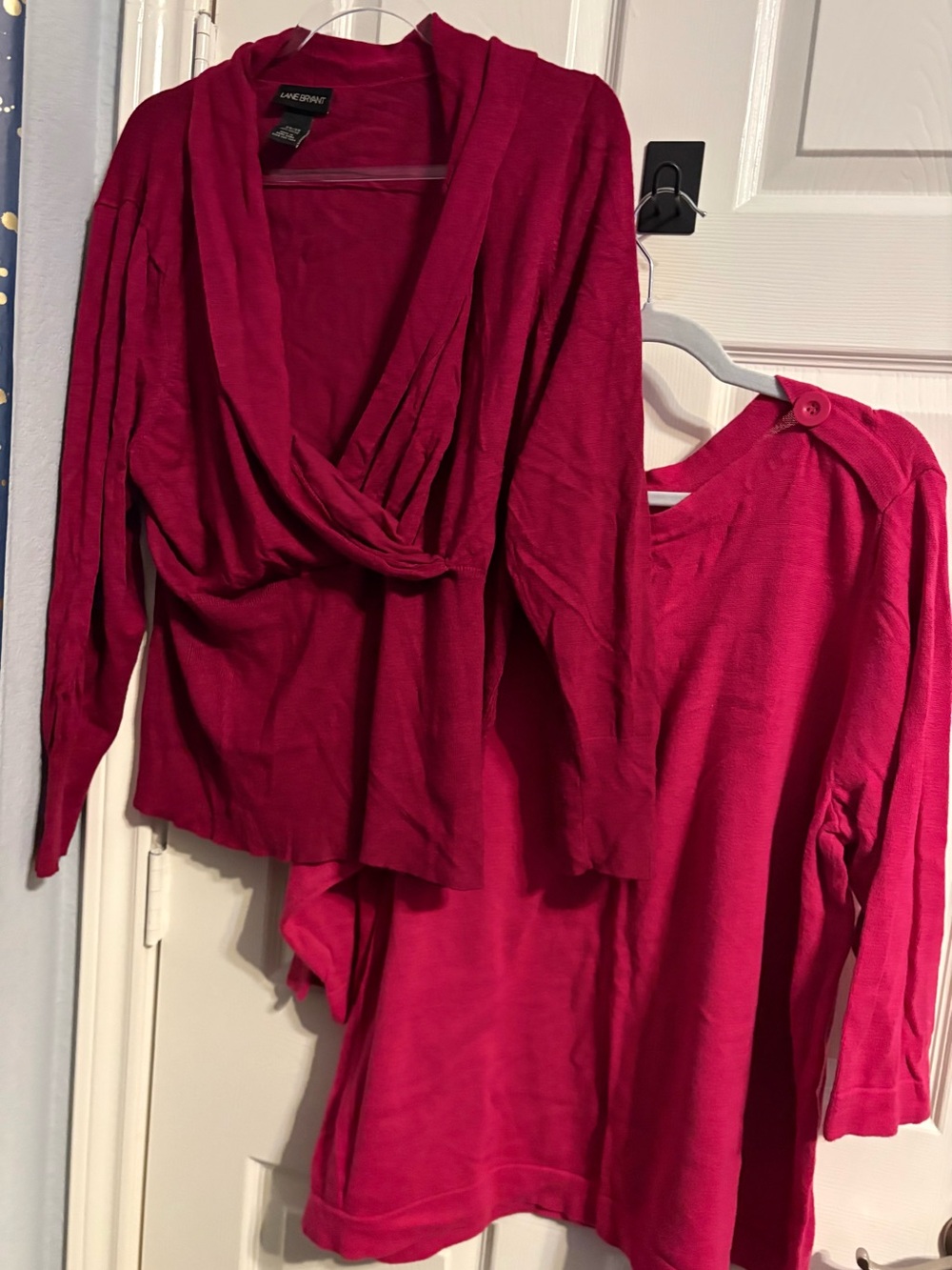 92- bundle of two 26/28 sweaters: avenue and lane Bryant